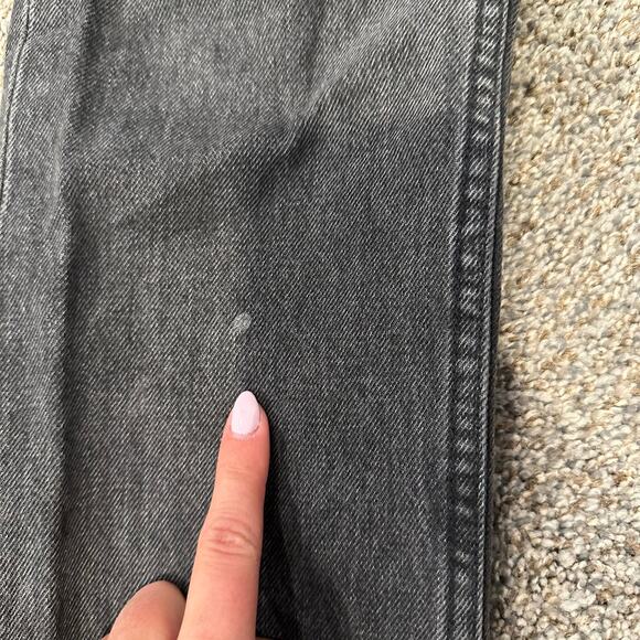 EB DENIM Women's Slit Hem High-Rise Straight Leg Jeans Size 25 In Grade School - Picture 7 of 13